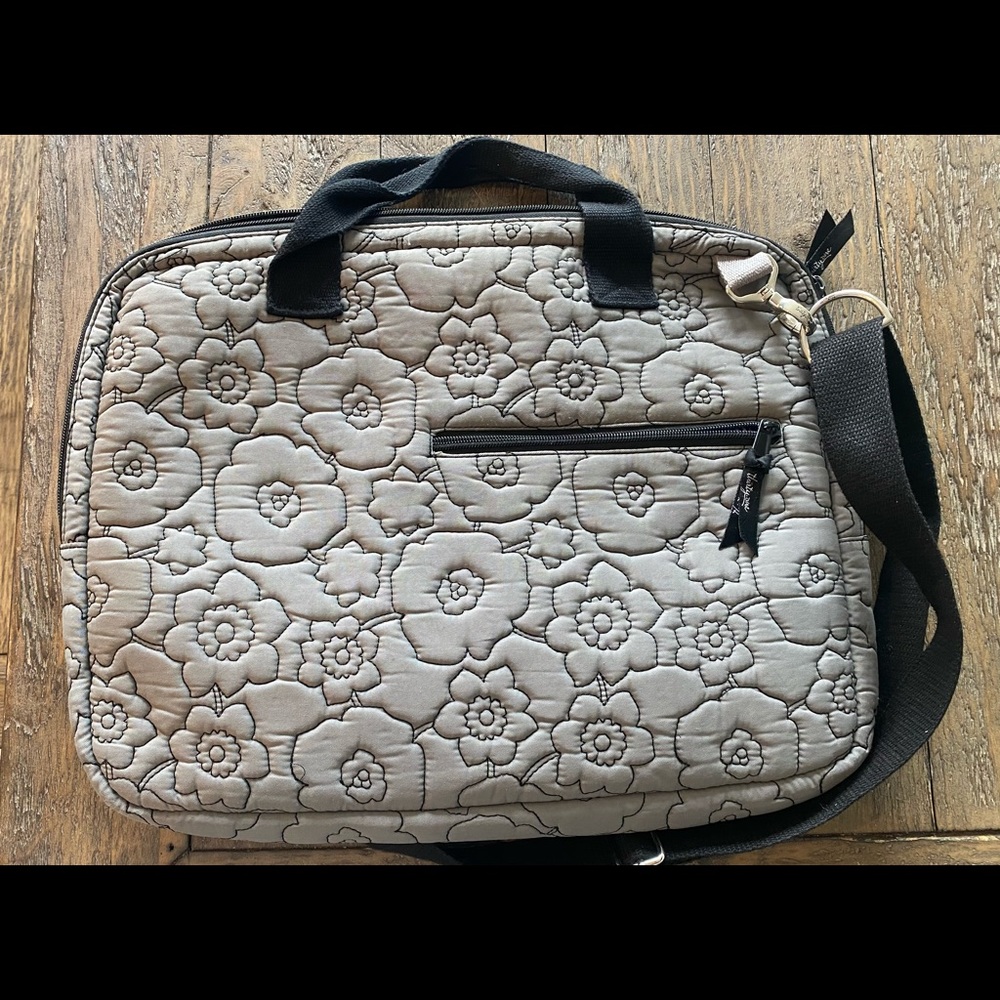 Laptop case with strap
